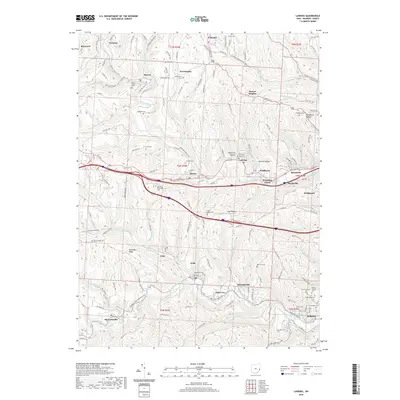 2019 Map of Lansing, 2019 Print