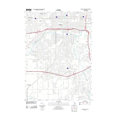 2011 Map of Lansing South, 2011 Print