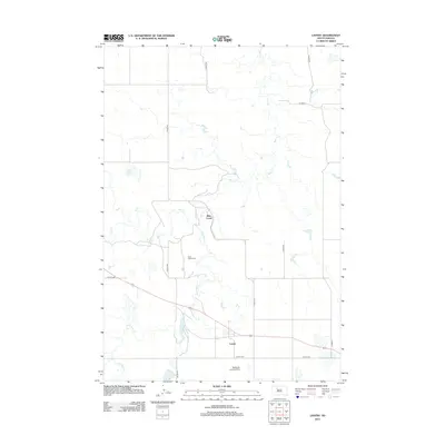 2012 Map of Lantry, 2012 Print