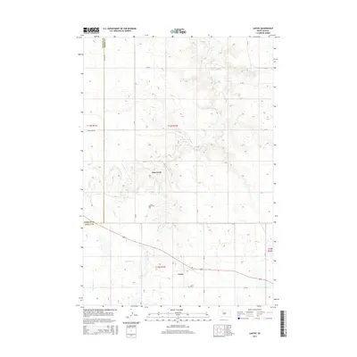 2015 Map of Lantry, 2015 Print