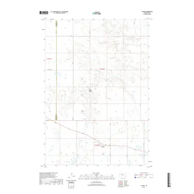 2017 Map of Lantry, 2017 Print