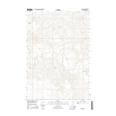 2015 Map of Lantry NE, 2015 Print