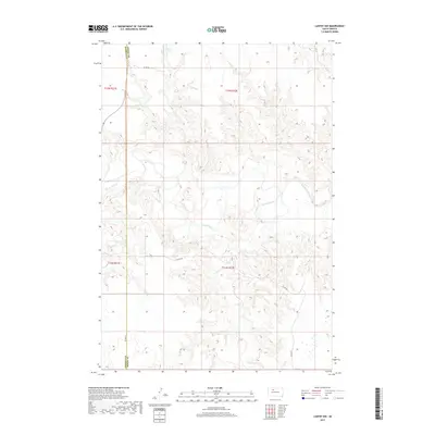 2017 Map of Lantry NW, 2017 Print