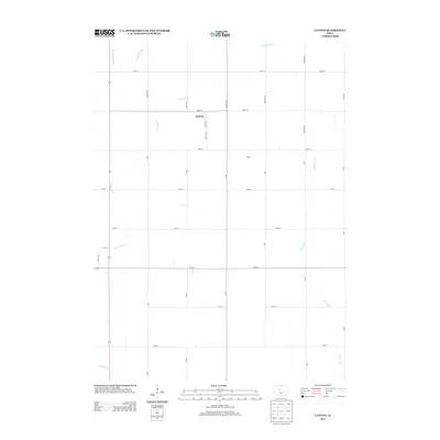 2013 Map of Lanyon, 2013 Print