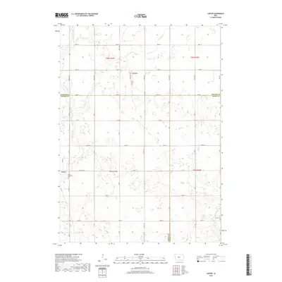 2018 Map of Lanyon, 2018 Print
