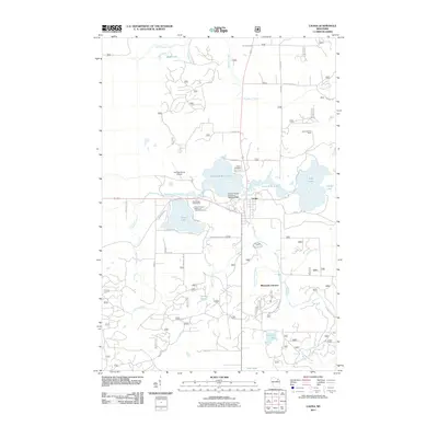 2011 Map of Laona, 2011 Print