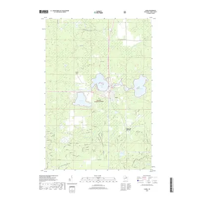 2018 Map of Laona, 2018 Print