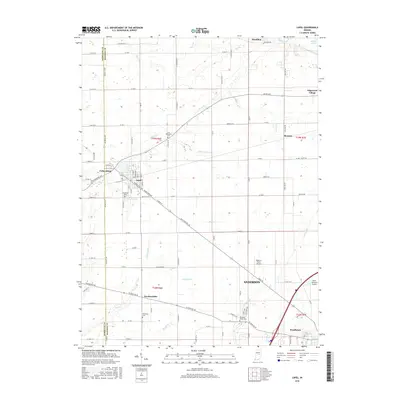 2016 Map of Lapel, 2016 Print