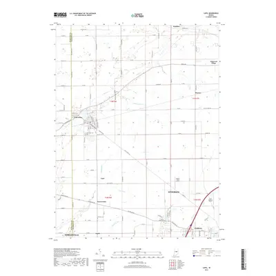 2019 Map of Lapel, 2019 Print