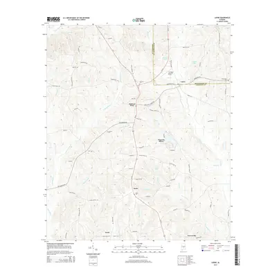 2014 Map of Lapine, 2014 Print