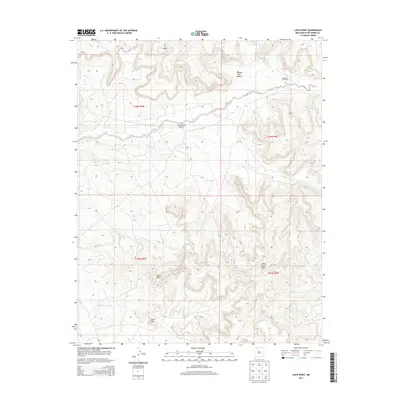 2013 Map of Lapis Point, 2013 Print