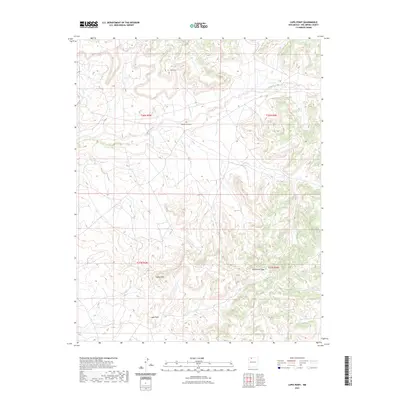 2023 Map of Lapis Point, 2023 Print