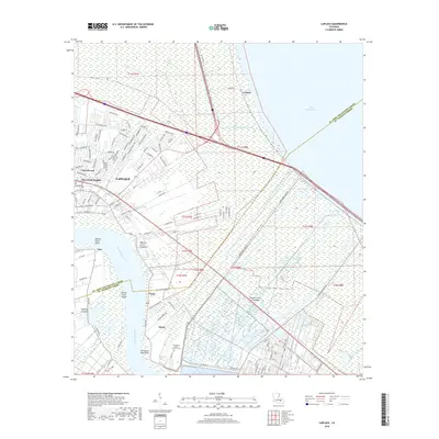 2018 Map of Laplace, 2018 Print