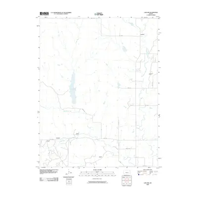 2009 Map of Lapland, 2009 Print