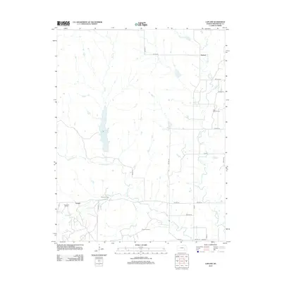 2012 Map of Lapland, 2012 Print