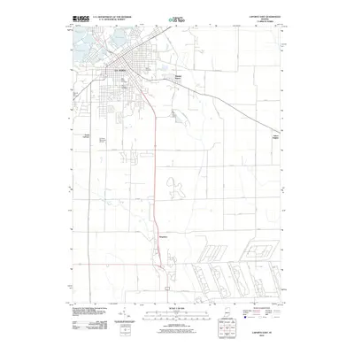 2010 Map of LaPorte East, 2010 Print