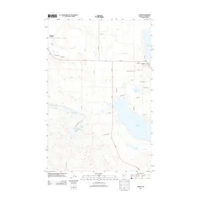 2013 Map of Laporte, 2013 Print