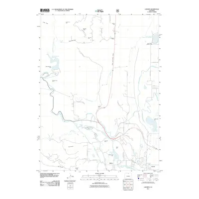 2011 Map of Laporte, 2011 Print