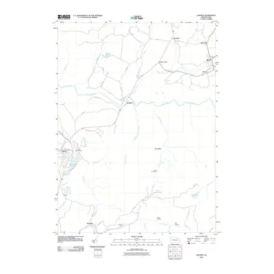 2010 Map of Laporte, 2010 Print