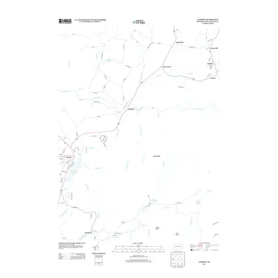 2013 Map of Laporte, 2013 Print