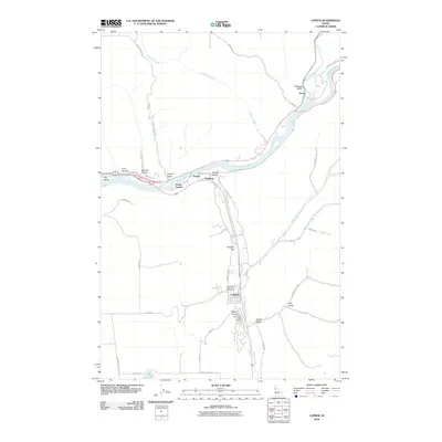 2010 Map of Lapwai, 2010 Print