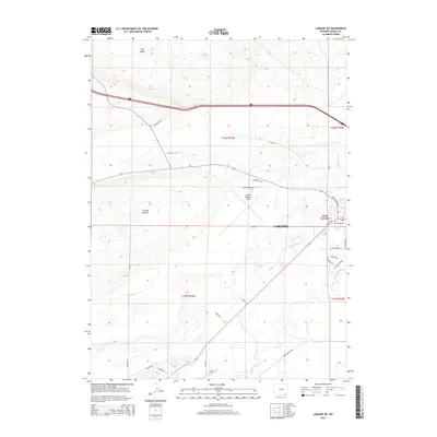 2015 Map of Laramie SW, 2015 Print