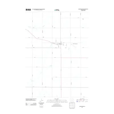 2013 Map of Larchwood, 2013 Print