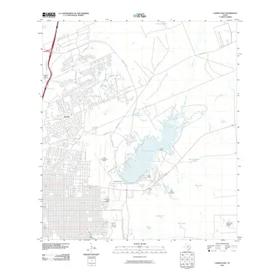 2010 Map of Laredo East, 2010 Print