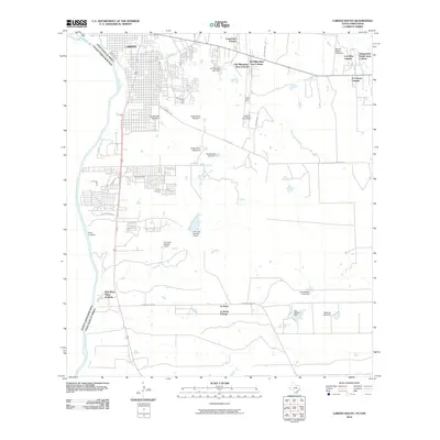 2010 Map of Laredo South, 2010 Print