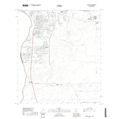 2019 Map of Laredo South, 2019 Print