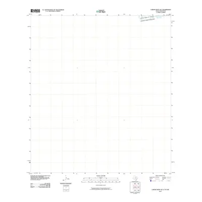 2010 Map of Laredo West OE S, 2010 Print