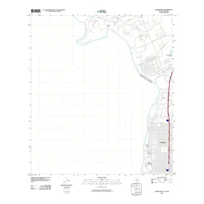 2010 Map of Laredo West, 2010 Print