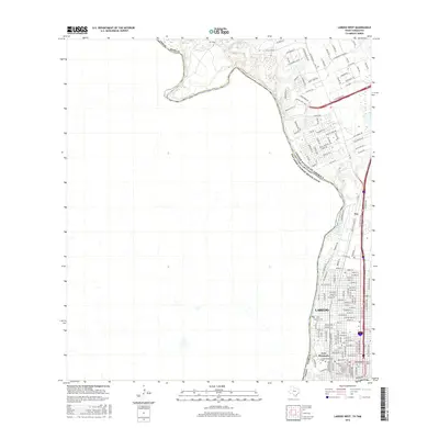 2016 Map of Laredo West, 2016 Print