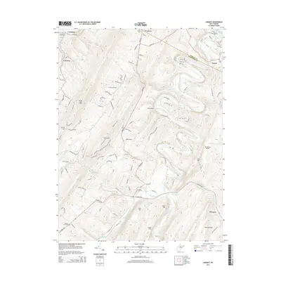 2014 Map of Largent, 2014 Print