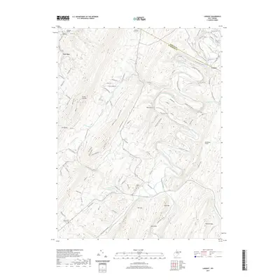 2019 Map of Largent, 2019 Print