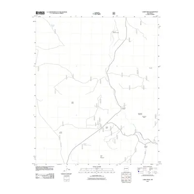 2011 Map of Largo Mesa, 2011 Print