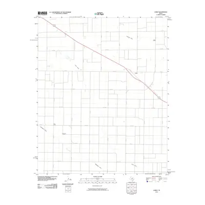 2010 Map of Lariat, 2010 Print