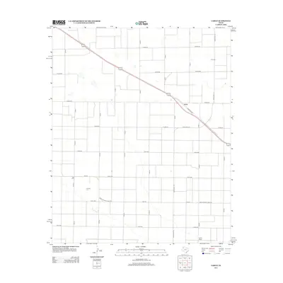 2012 Map of Lariat, 2012 Print