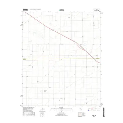 2016 Map of Lariat, 2016 Print