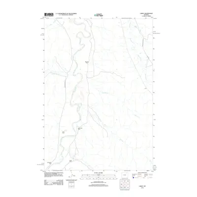 2012 Map of Lariat, 2012 Print