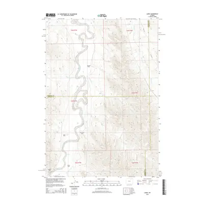 2015 Map of Lariat, 2015 Print