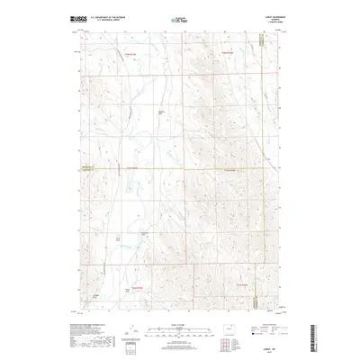 2017 Map of Lariat, 2017 Print