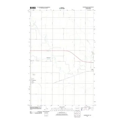 2011 Map of Larimore East, 2011 Print