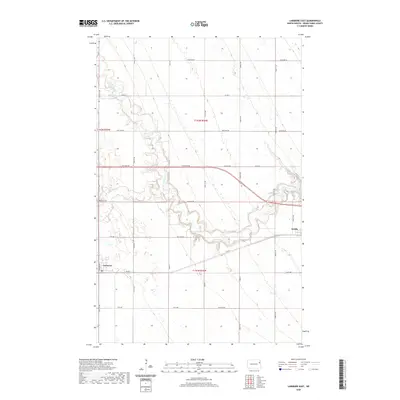 2020 Map of Larimore East, 2020 Print