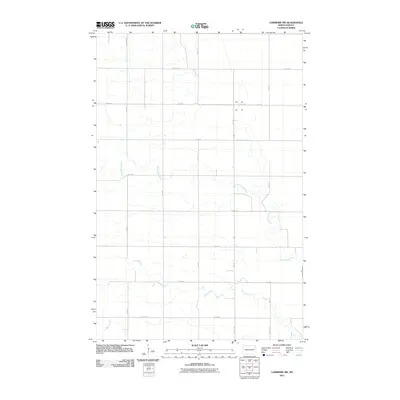 2011 Map of Larimore SW, 2011 Print
