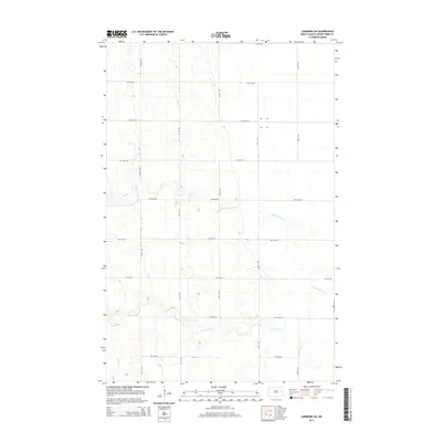 2014 Map of Larimore SW, 2014 Print