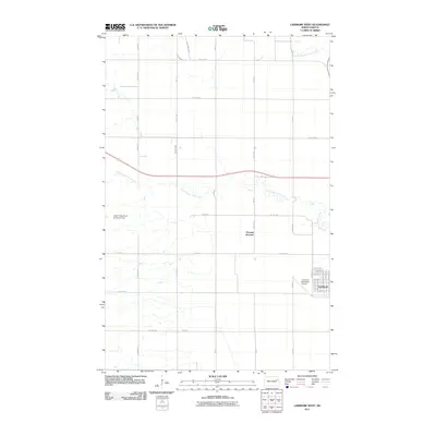 2011 Map of Larimore West, 2011 Print