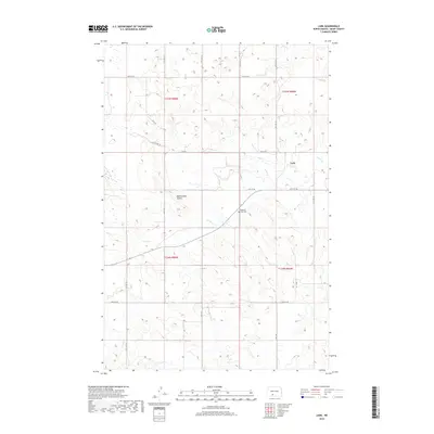 2018 Map of Lark, 2018 Print