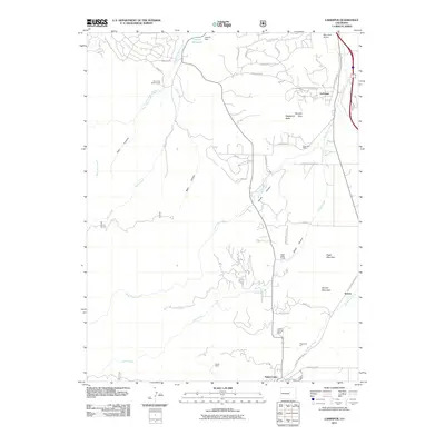 2011 Map of Larkspur, 2011 Print