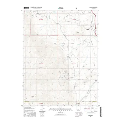 2016 Map of Larkspur, 2016 Print